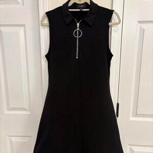 Flowy Little Black Dress